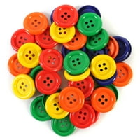Омилени наоди на едноставност-Основни копчиња со 4 дупки со банти, 40-пакувања