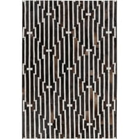 Уметнички ткајачи Еулалија црна модерна 8 '10' област килим
