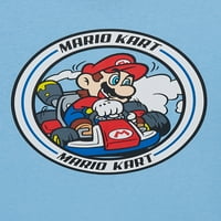 Nintendo Boys Mario Kart Graphic Mirt, големини 4-18