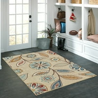 Главни теми традиционални килими со повеќе цветни затворени области Минерва, 3'4 x5 '