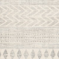 Уметнички ткајачи шарени килим за глобално подрачје, бело