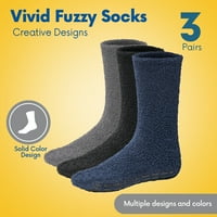 Нејасни Чорапи За Жени И Мажи Нелизгачки Кадифени Чорапи Од Влечки Микрофибер Меки Со Парови За Држење
