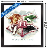 Волшебничкиот Свет: Хари Потер - Хогвортс Илустрирани Куќа Сртови Ѕид Постер, 14.725 22.375