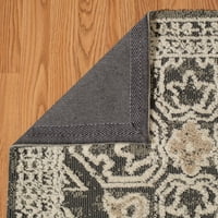 Обединети ткајачи Марсеј Анеси Антички Таупе ткаен полиестер област килим или тркач