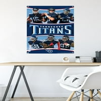 Тенеси Титанс-Тим Ѕид Постер Со Притискање, 22.375 34