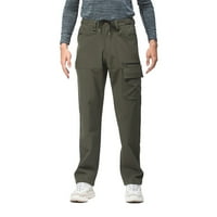 Пижами Панталони За Мажи Машки Плус Кадифени Обложени На Отворено Планинарење Водоотпорни Панталони Од Руно Со Повеќе џебови Мажи Долги Панталони Панталони Панта