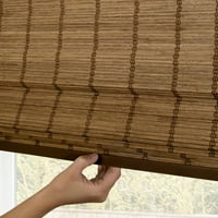 Чикологија безжична светлина филтрирање бамбус римски нијанси на прозорецот, елк 32 w 64 ч