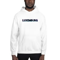 Три Боја Луксембург Качулка Пуловер Дуксер Со Недефинирани Подароци