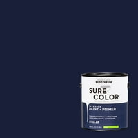 Rust-Oleum Сигурен stвезден во боја, внатрешна боја + буквар, рамна завршница, 2-пакет