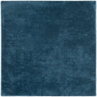Добро ткаени опал сртот текстура со цврсто темно сино модерно крзно од фау 5'2 starвезда во областа на starвездите
