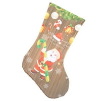 Лиертер Божиќни Чорапи За Чорапи Камин Украси За Новогодишна Елка Украси За Дома
