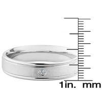 Крајбрежен накит кубна цирконија прстен од не'рѓосувачки челик