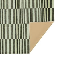Печатен килим со прецизност на домашен дом Мохавк, Рајли јаглен, 8 '10'