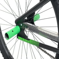 Кент велосипеди надреални машки урбан БМ велосипед, црно зелено