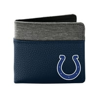 Littlearth NFL Indianapolis Colts Pebble Bil-Fold Wallet