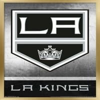 Лос Анџелес Кралевите Логото Ѕид Постер со Притисни Иглички, 14.725 22.375