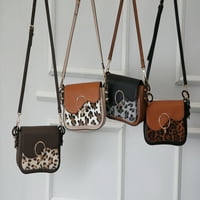 Колекција Серена Crossенска торба за крстосници, стилска чанта за чанти од рамената од Миа К - Коњак