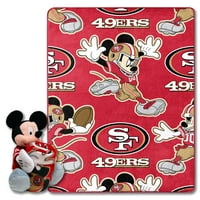 NFL 49ers & Disney's Mickey Mouse Charicer Hugger Pemlow & Silk Touch Sett