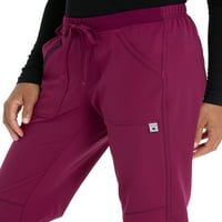 Active Scrubstar Active Active Strethring Rib-knit-knit Waistband Jogger Scrub pant wd042