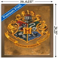 Волшебничкиот Свет: Хари Потер - Хогвортс Крест Ѕид Постер, 14.725 22.375