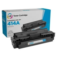 Производи компатибилни за HP 414A W A Cyan Toner Castridge замена за ласерски во боја M454DN, Pro M454DW, Pro MFP M479DW, Pro MFP M479FDN, Pro MFP M479FDWW