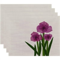 Празнична суштина Амарилис Пласмат на цвеќиња за печатење
