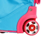 Светски Девојки Искра 15 Детски Тркалачки Ранец За Училиште И Патување, Небесно Сино