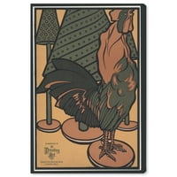 Wynwood Studio Canvas Печатење уметност животни птици wallидни уметнички платно печати кафеав окер 16x24