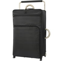 Ултра лесен багаж со 2 тркала, црна