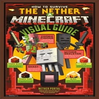 Minecraft-Постер На Холандскиот Ѕид, 22.375 34