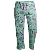 Машки Скуби-Доо Пижами Панталони За Спиење, Големина С-2Х
