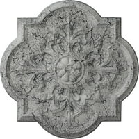 1 4 OD 2 P Bonetti тавански медалјон, рачно насликана ултра чиста бела пукнатина