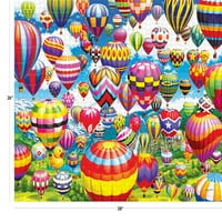 Roseart Colorluxe 2000-парчиња разнобојни балони на небото