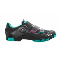 M6B Donna - Women'sенски MTB чевли W BOA - Црна антрацит Смарагд зелена - Големина 37,5