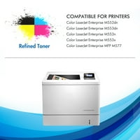 CF360A 508a Компатибилен Тонер Кертриџ ЗА HP 508A CF361A Боја Laserjet Претпријатие 552dn M553dn M553n Mfp Печатач Мастило