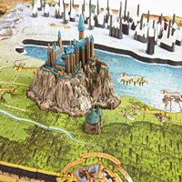 4Д Градски Пејзаж Хари Потер Волшебник Светот Загатка: