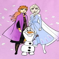 Дизни замрзнат ексклузивен фустан на Елса и Ана Туту