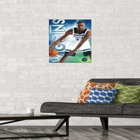 Trends International NBA Minnesota Timberwolves - Andrew Wiggins Wall Poster 14.725 22.375 Premium Poster & Mount Bundle