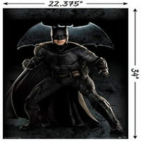 Филм за стрипови - правда лига - постер за wallидови во Бетмен, 22.375 34
