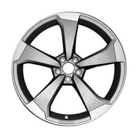 Преиспитано ОЕМ алуминиумско тркало, изработено со сребрени акценти, Fit - Audi S Coupe Convertible