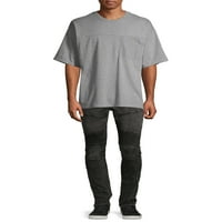 Без граници маица за машка и голема машка маица со кратки ракави, големини до 5xL