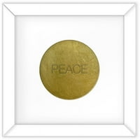 Lивеење 31, Мировно злато 10.375x10. Wallидна уметност