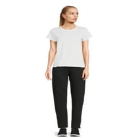 Ханес ComfortSoft Ecosmart Женски Отворени Дното Руно Sweatpants, Големини S-XXL И Petite