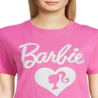Графичка маица со кратки ракави на Метл Барби Глитер