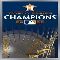 Хјустон Астрос - Постери за лого на тимот на Светската серија, 14.725 22.375 Рамка