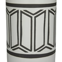 Decmode 8 W, 13 H порцелански преоден вазен, бела 1-парче
