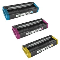 Speedy - Компатибилен SP C250A Toner Toner Set 407540, 407541, за употреба во SP C250DN, SP C250SF