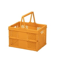 онхуон преклоплива корпа за пикник на отворено супермаркет кошница за купување пролетна корпа за зеленчук пренослива корпа за