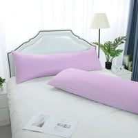 Единствени поволни цени микрофибер цврсти перници со долги каросерии, виолетова 20 60