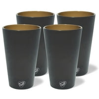 Silipint: Силиконски чаши за питс: Чад - 16oz еднократно нераскинливи чаши, флексибилни, топло ладно, лесен зафат што не се